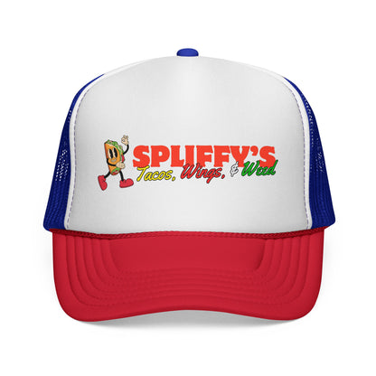 "Spliffys Tacos, Wings, & Weed" Trucker Hat