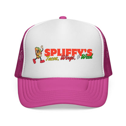 "Spliffys Tacos, Wings, & Weed" Trucker Hat
