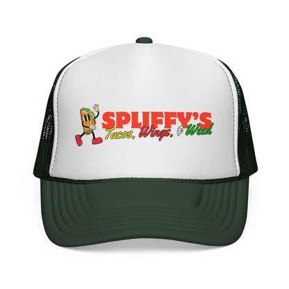 "Spliffys Tacos, Wings, & Weed" Trucker Hat