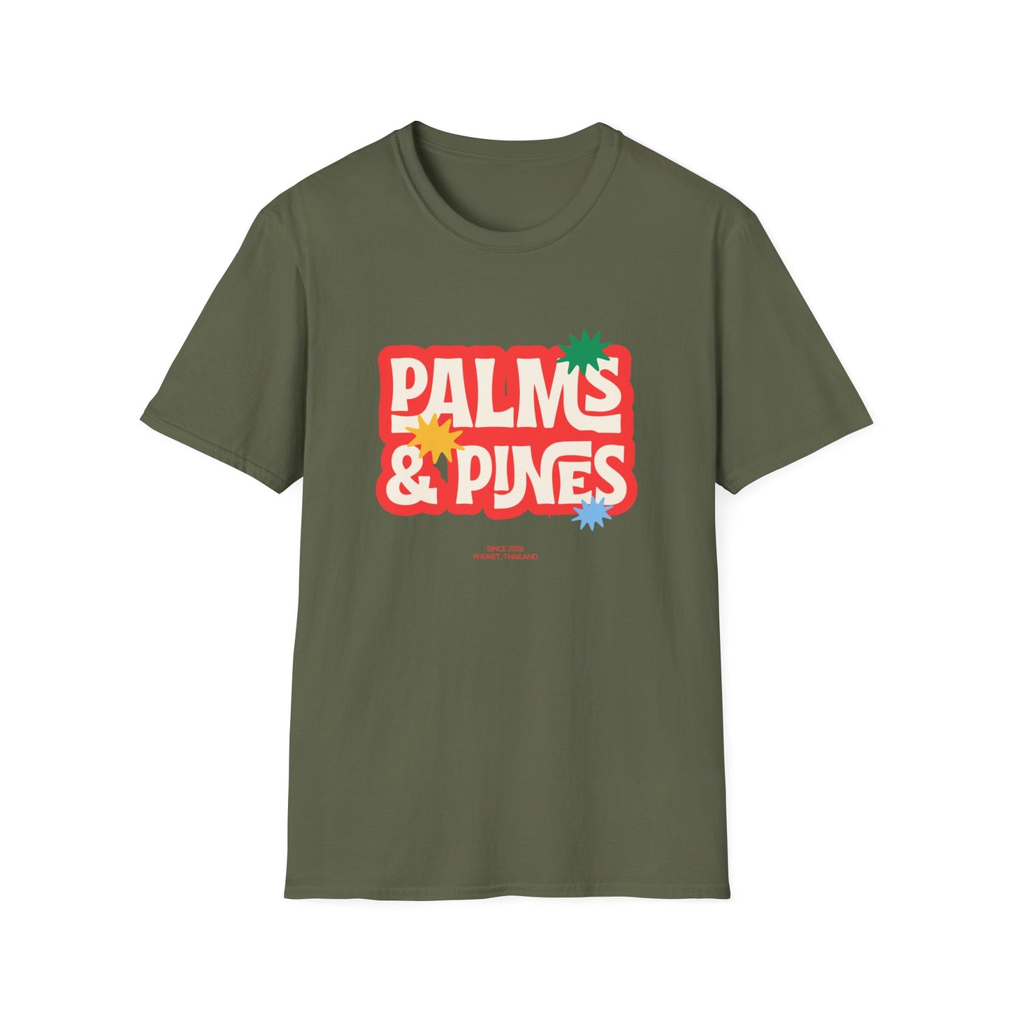 "Palms & Pines" Retro Star T-Shirt