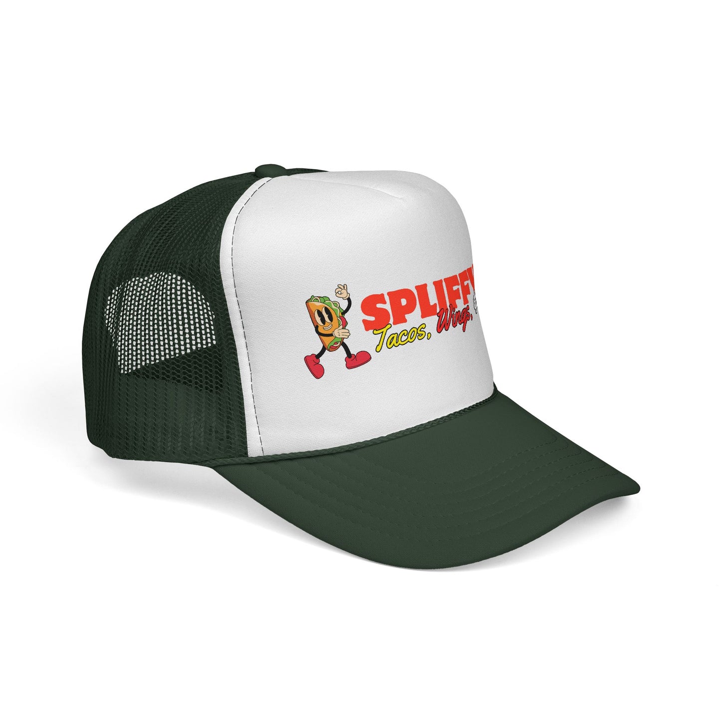 "Spliffys Tacos, Wings, & Weed" Trucker Hat
