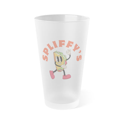 Spliffy’s Frosted Pint Glass - 16oz Beer Glass
