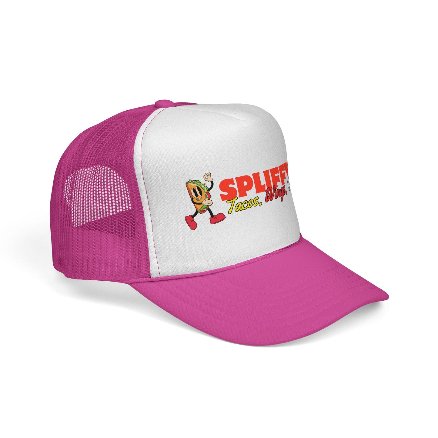 "Spliffys Tacos, Wings, & Weed" Trucker Hat