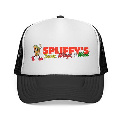 "Spliffys Tacos, Wings, & Weed" Trucker Hat