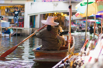 Bangkok: Damnoen Saduak Floating Market and Maeklong Railway Street Market