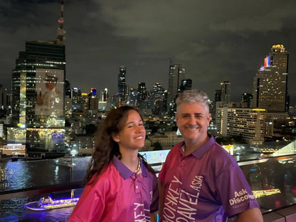 Bangkok: Luxury Cruise on Chao Phraya River w/ Free Flow Beer & Wine (The Luxury White Cruise)