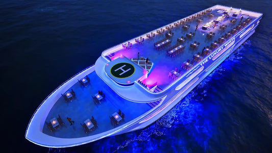 Bangkok: Luxury Cruise on Chao Phraya River w/ Free Flow Beer & Wine (The Luxury White Cruise)