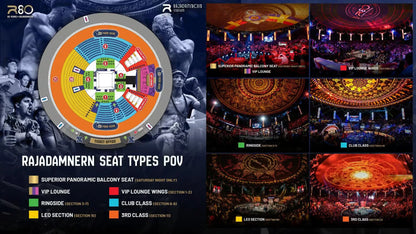 Bangkok: Muay Thai Boxing Tickets at Rajadamnern Stadium