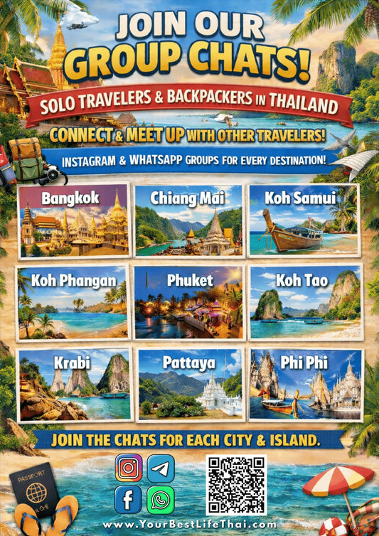 Group Chats for Solo Travelers in Thailand