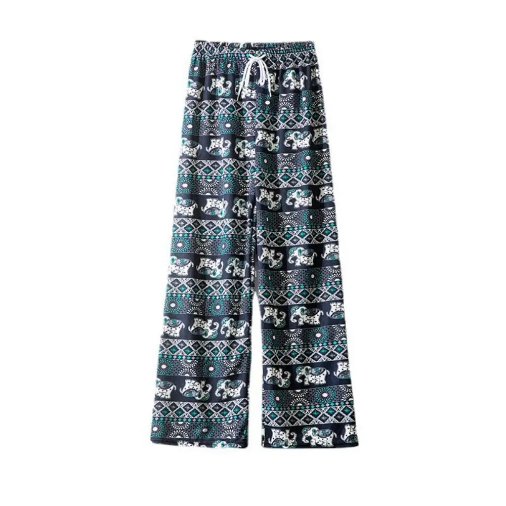 Thai Elephant Printed Pants