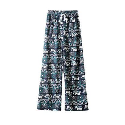 Thai Elephant Printed Pants