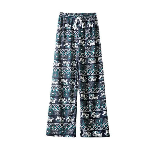 Thai Elephant Printed Pants