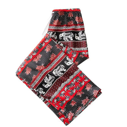 Thai Elephant Printed Pants
