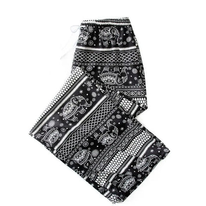 Thai Elephant Printed Pants