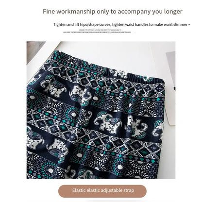 Thai Elephant Printed Pants