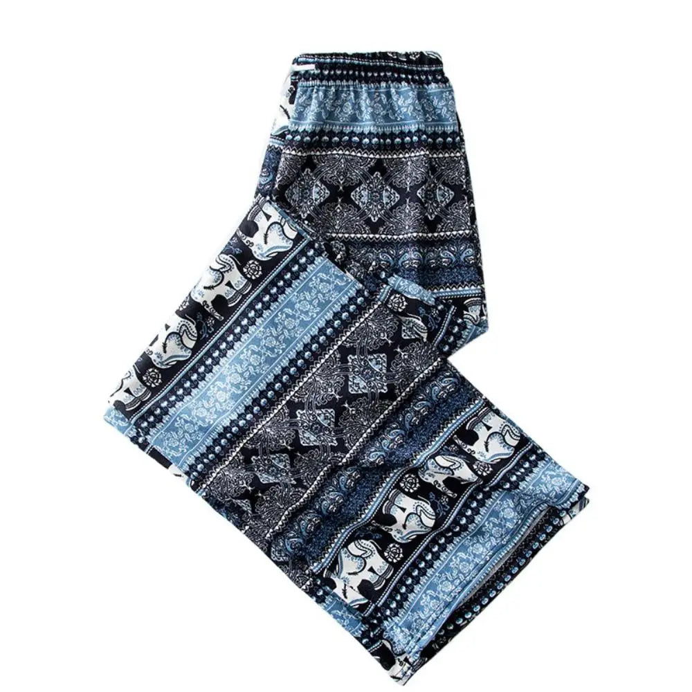 Thai Elephant Printed Pants