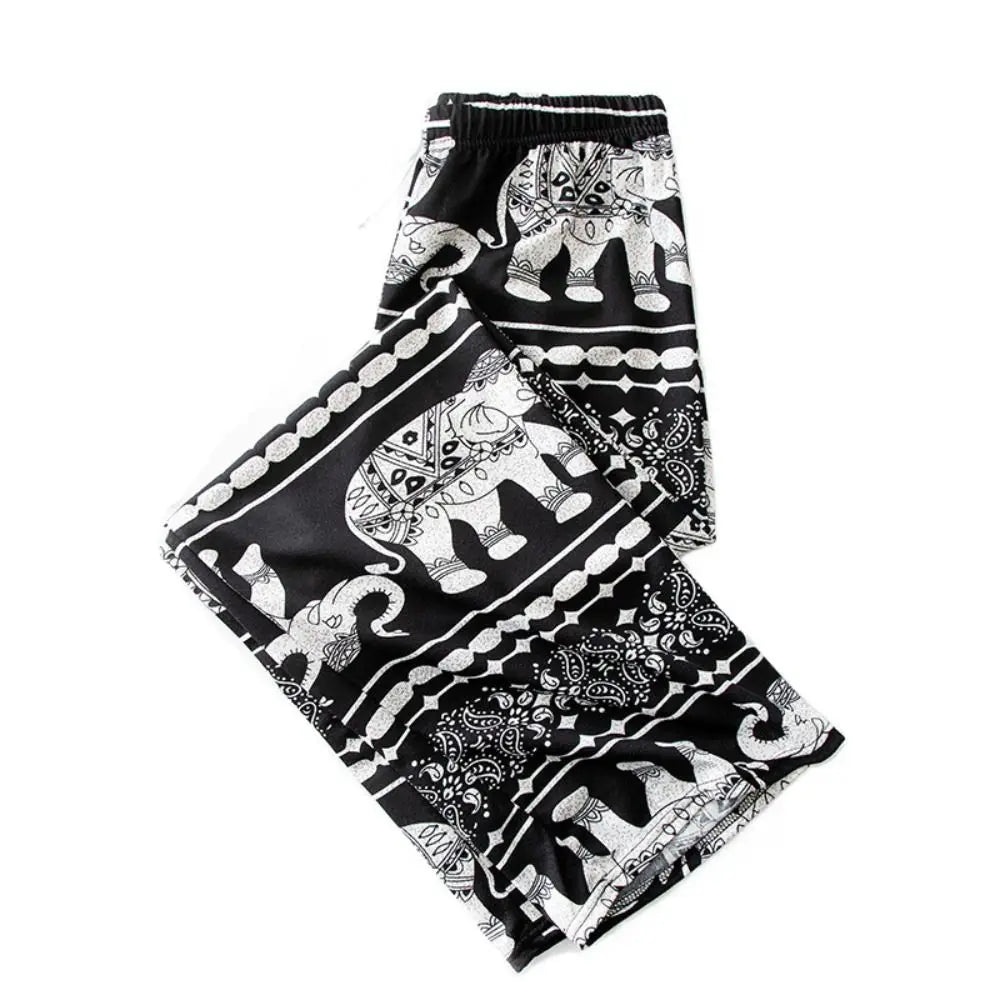 Thai Elephant Printed Pants